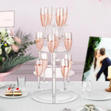 Présentoir flute champagne – art de la table réception raffinée