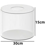 Présentoir gâteau acrylique – agencement table de réception festive