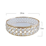 Présentoir gâteau rond (modèle 1) – accessoire buffet de réception luxueux