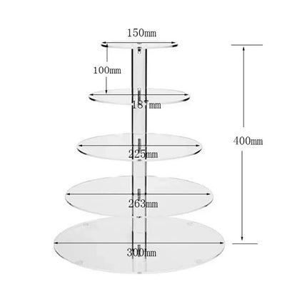 Présentoir cupcake mariage