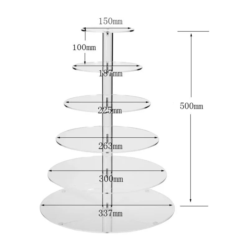 Présentoir cupcake mariage